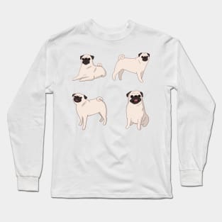 Pug pack Long Sleeve T-Shirt